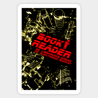 Book Reader (Librarian Version) Sticker